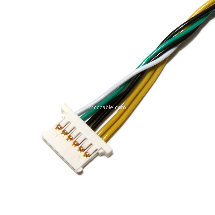 JST PHR-6 2,0MM 6 PIN do MOLEX 51146-0600 1,25MM 6-pinowa wiązka przewodów Kabel podświetlenia LED