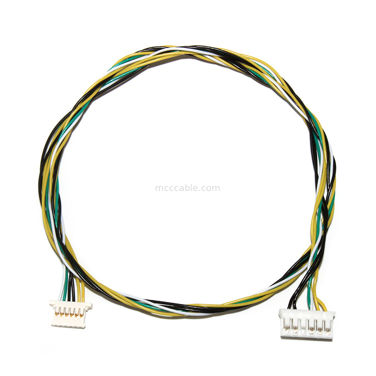 JST PHR-6 2,0MM 6 PIN do MOLEX 51146-0600 1,25MM 6-pinowa wiązka przewodów Kabel podświetlenia LED