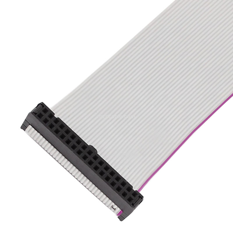 Płaski elastyczny kabel taśmowy o rastrze 2,54 mm, 10-pinowy kabel IDC o długości 60 mm