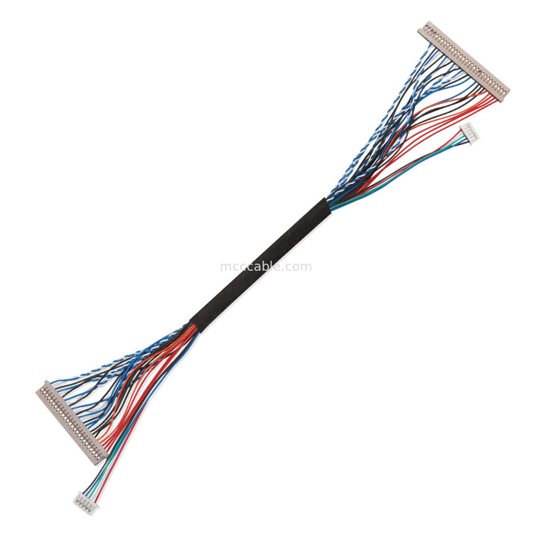 250V 20-pinowy kabel Lvds  Df14 do Df14 do laptopa złącze wyświetlacza lvds