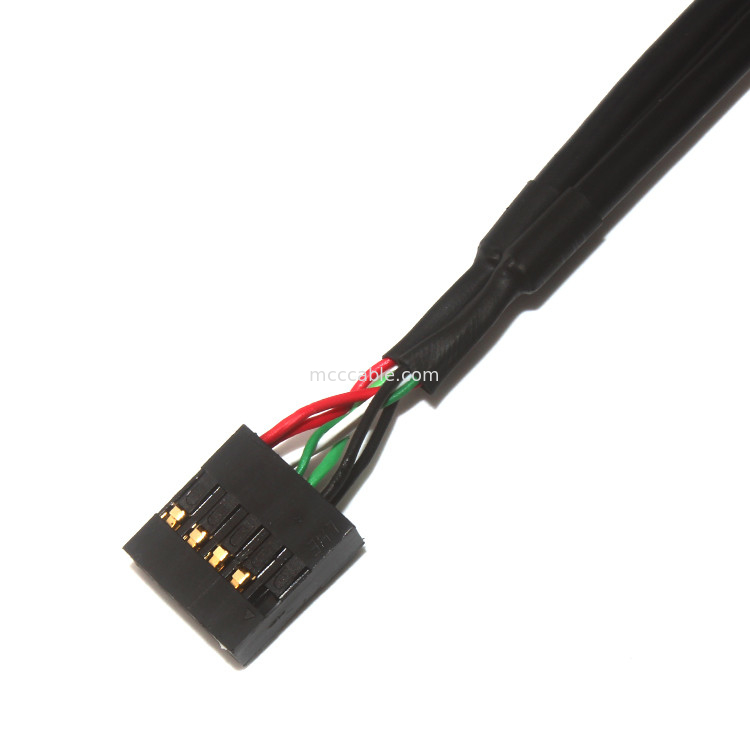 10-pinowy kabel 30AWG o skoku 2,54 mm Molex, długość 150 mm, Molex 22-55-2101