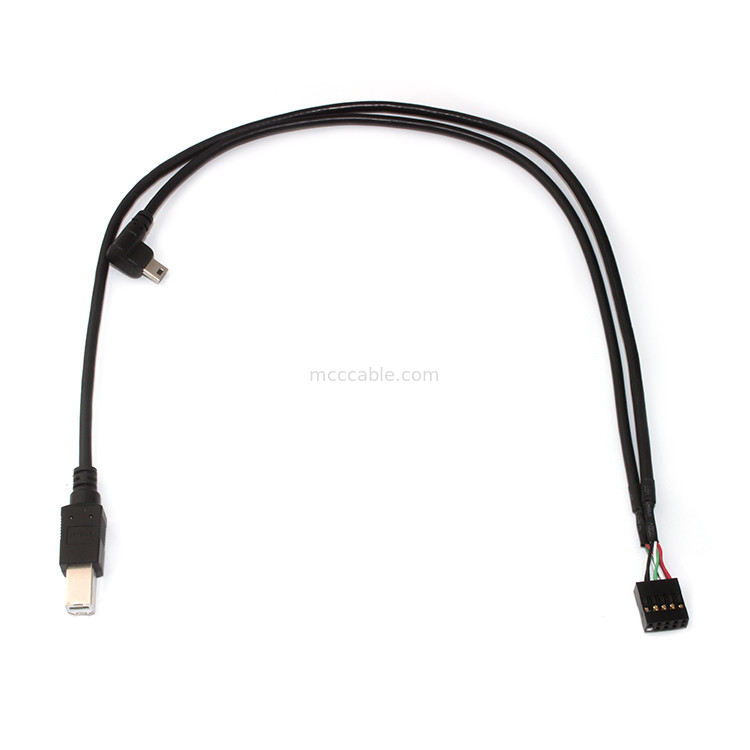 10-pinowy kabel 30AWG o skoku 2,54 mm Molex, długość 150 mm, Molex 22-55-2101