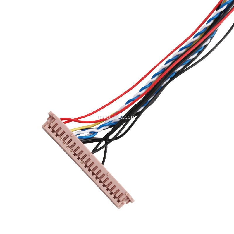 ISO14001 Lvds Zespół kabla Lcd 20453-230T do PH2.0 PHR-6P 1255H-2