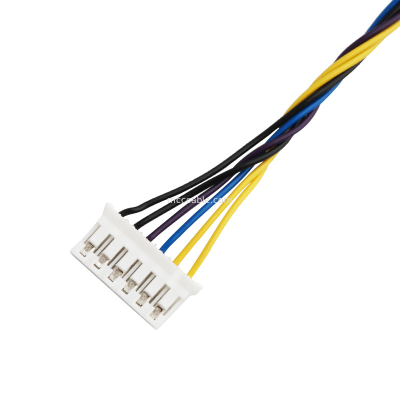 9-pinowy zespół wiązki przewodów Df14-9s-1.25c do Jst 6 pinów Phr-6 26awg