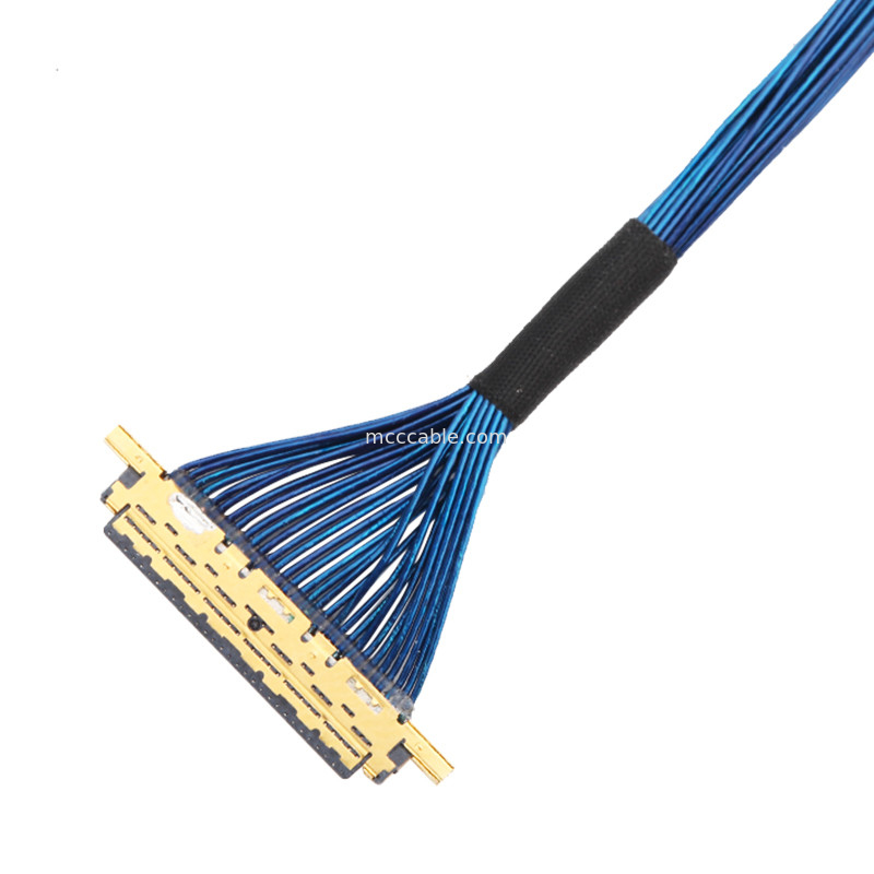Mikro-koaksjalny 20453-230T-03 do 20453-230T-03 Lvds Edp Kabel zestaw 0,5 mm Pitch