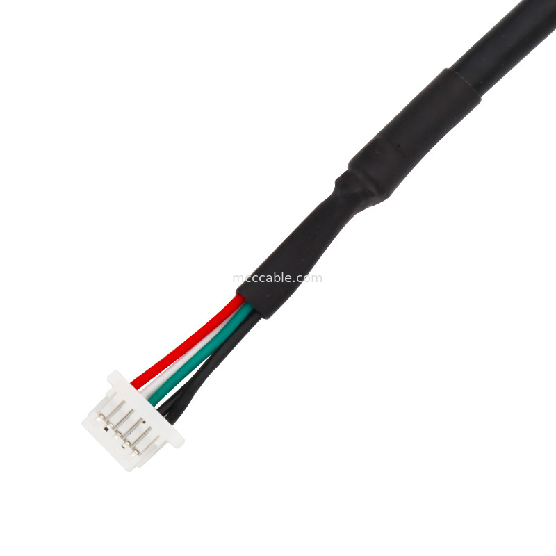 Zespół wiązki przewodów LED 28AWG JST PHR-5P DO SH1.0 5P Rozstaw 1,0 mm