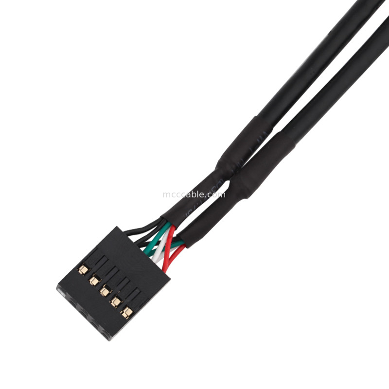 Zespół wiązki przewodów LED 28AWG JST PHR-5P DO SH1.0 5P Rozstaw 1,0 mm