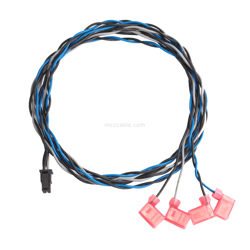 TE 2-520129-2 Do Molex 0430250408 Gniazdo Micro Fit 3.0 Dwurzędowy zespół kabla przewodowego