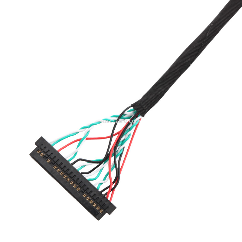 30-pinowy zespół kabla LVDS WL1258h-20P DO  DF13-2 złącze wyświetlacza lvds