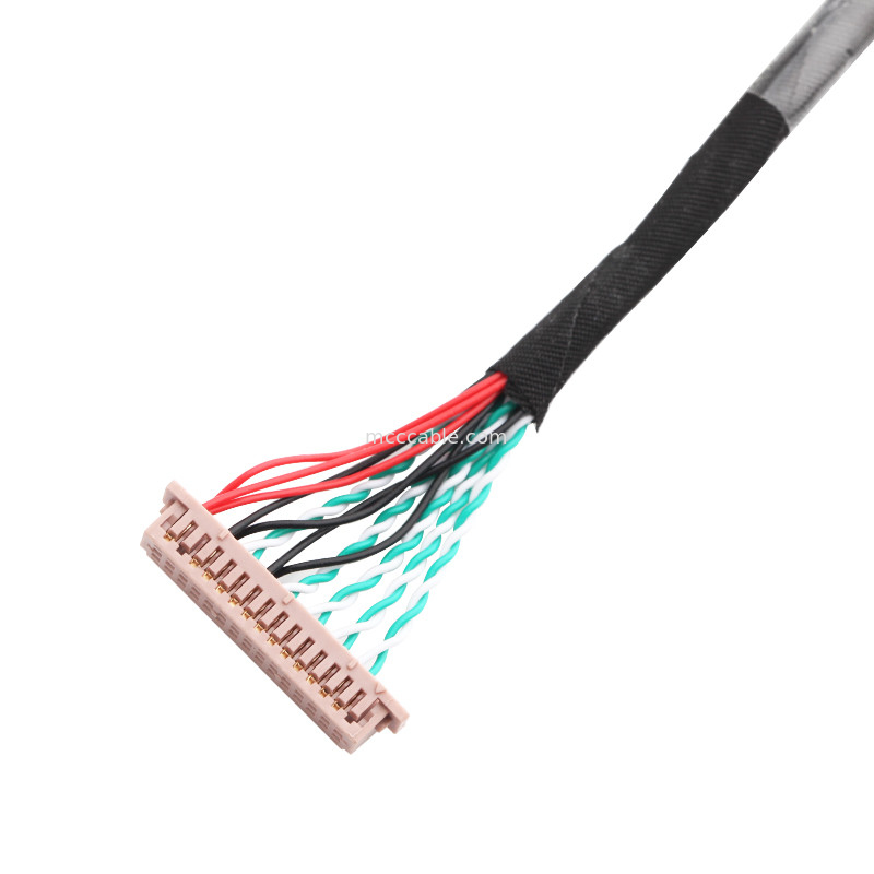 30-pinowy zespół kabla LVDS WL1258h-20P DO  DF13-2 złącze wyświetlacza lvds