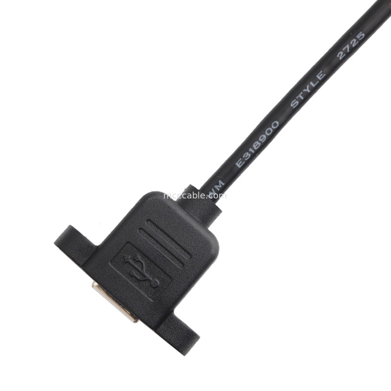 Rozstaw 2,54 mm A2542ha-6p Wiązka przewodów Durachill Usb B Montaż na panelu kablowym