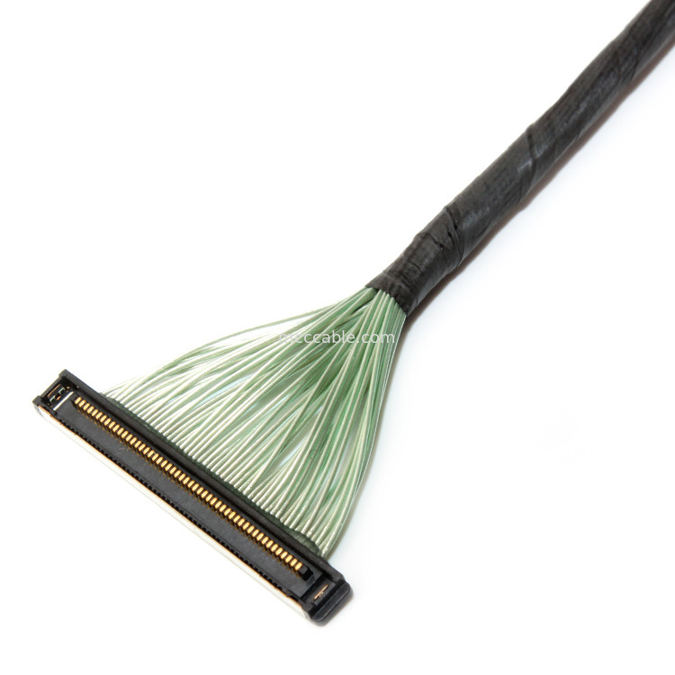 50 Pin 20380-R30T-06 łącznik LVDS EDP Micro Coaxial Cable Assembly 50P