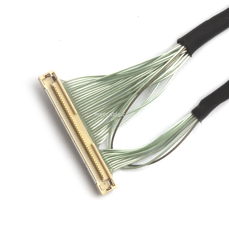 0.4mm Pitch  DF36-40P-0.4SD Mikro kabel koncentryczny lvds kabel łączący