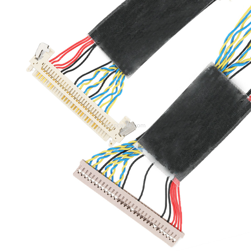 Df14-30s-1.25c 30-pinowy do Jae Fi-X30 30-pinowy zespół kabla EDP Lvds
