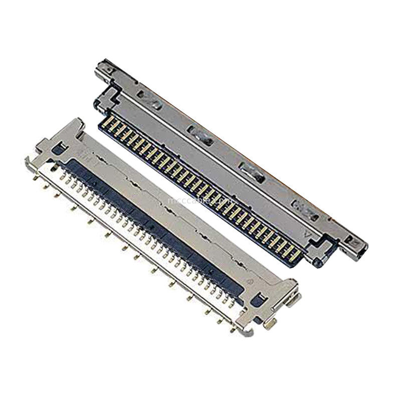 VS II 20846-020T 030T 040T 0,5 mm pasmo, łącznik mikro-koaksjalny typu parzenia poziomego