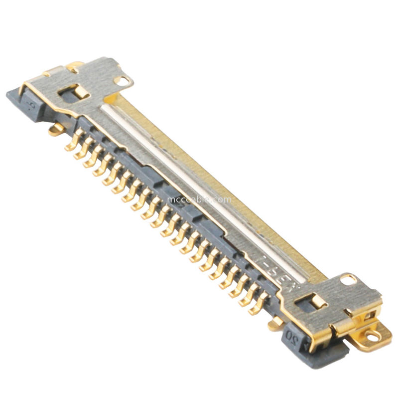 Micro Koncentryczne okrągłe złącze zasilania Poziomy typ łączenia