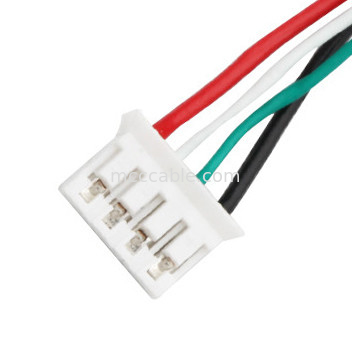28AWG USB 2.0 TO JST SPH-4 Niestandardowa wiązka przewodów 9-pinowe złącze wyświetlacza lvds