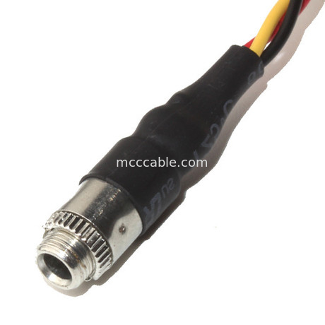 Molex 22 55 2101 Niestandardowa wiązka przewodów Gniazdo audio o skoku 2,54 mm 3,5 mm do montażu panelowego