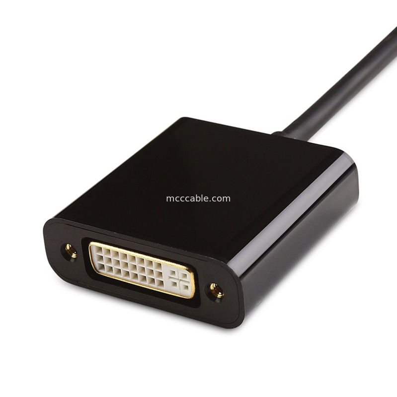 OEM / ODM montaż kabli Lvds Mini Displayport do Dvi 3 w 1 adapter Connector