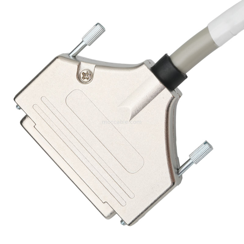 Hd D Sub Db50 Case Zink Alloy Nickel Plated To D-Sub Mdr Plug Od 90mm