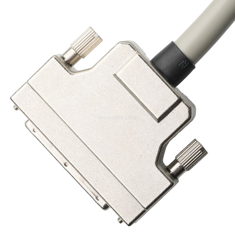 Hd D Sub Db50 Case Zink Alloy Nickel Plated To D-Sub Mdr Plug Od 90mm