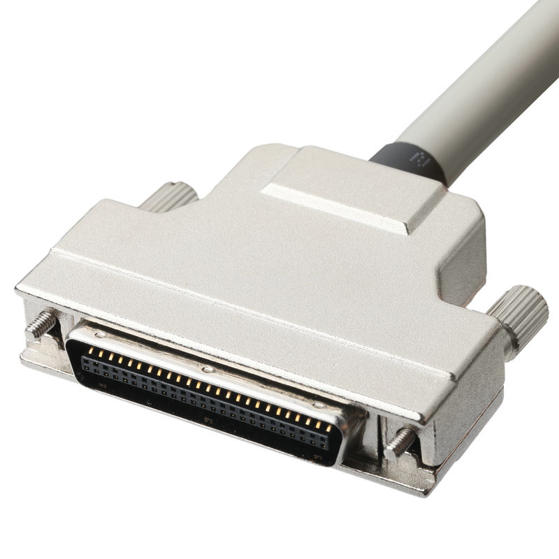 Hd D Sub Db50 Case Zink Alloy Nickel Plated To D-Sub Mdr Plug Od 90mm