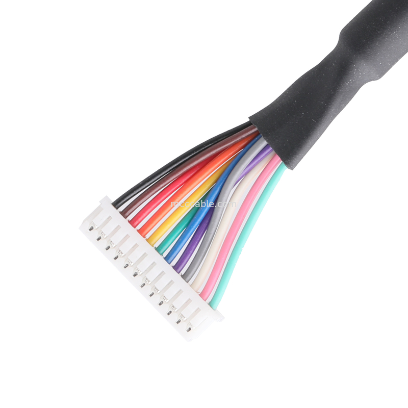 MX1.25-12P Zestaw kabli Lvds HSGWP/N 1025-H-12P-N-HF UL20276 28AWG*12C OD 5,5 mm