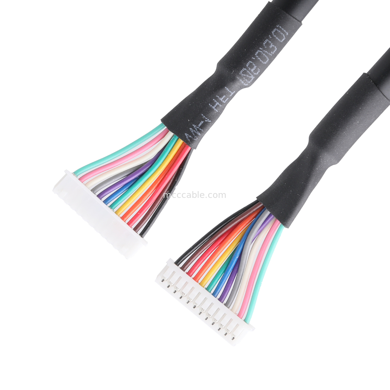 MX1.25-12P Zestaw kabli Lvds HSGWP/N 1025-H-12P-N-HF UL20276 28AWG*12C OD 5,5 mm