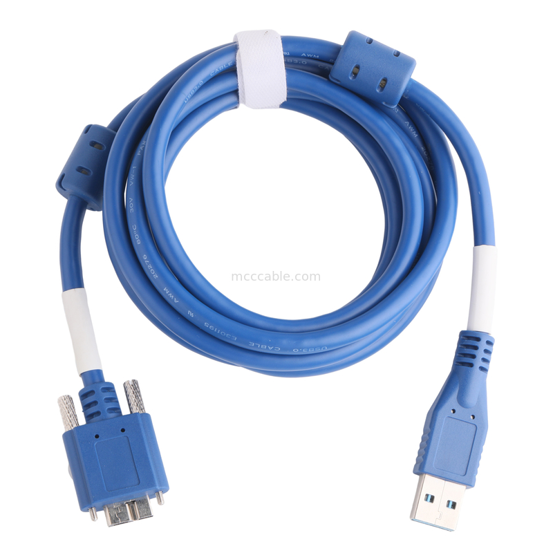 5 Gbps Micro B To Usb 3.0 Długość kabla Dostosować Błękitny Kolor ROHS
