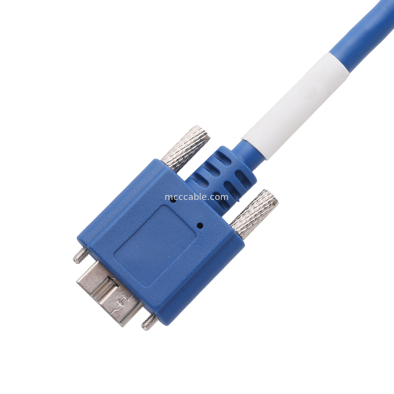 5 Gbps Micro B To Usb 3.0 Długość kabla Dostosować Błękitny Kolor ROHS