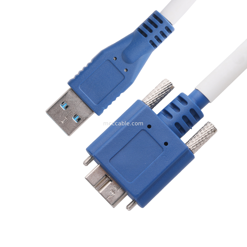 5 Gbps Micro B To Usb 3.0 Długość kabla Dostosować Błękitny Kolor ROHS