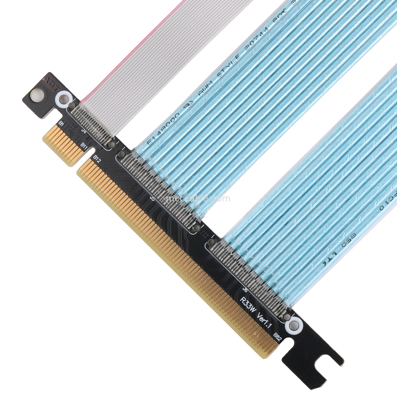 PCB Ekstremalnie cienkie kable koaksialne PCIE Grafika Komputer grafika karty rozszerzenia adapter kable
