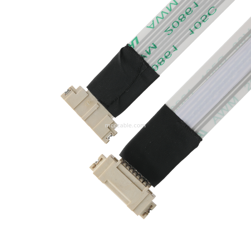 ROHS FFP/FPC 6Pin Biały IS100-L08T-C46-C Do HS100-L08N-N62 Czarny Pitch 1,0 mm OEM/ODM