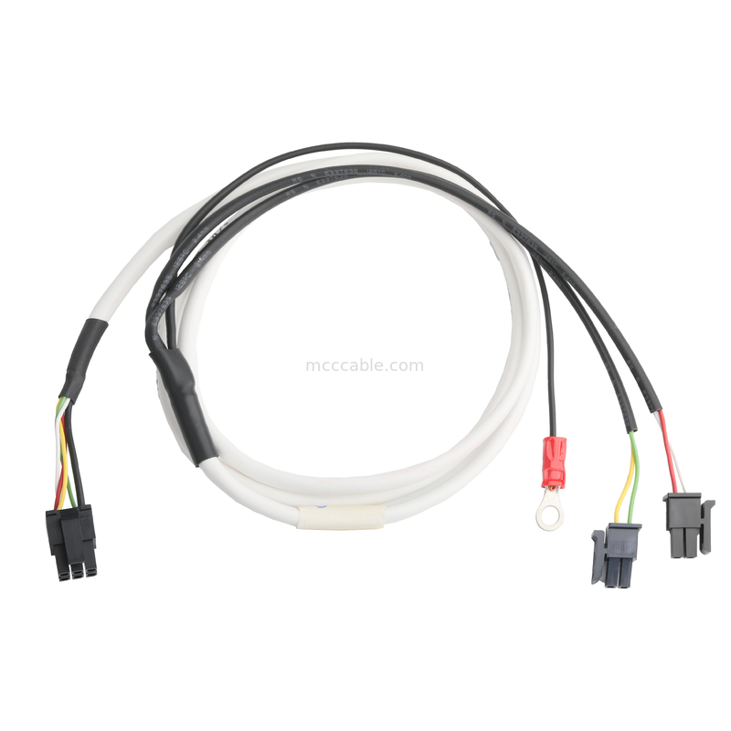 LVDS CABLE HSG 43025-0600 Picth 3.0mm MX do HSG 43025-0200 i RV1.25-4 złącza OEM/ODM długość kabla