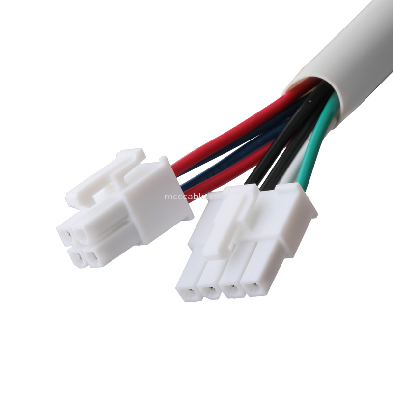 Molex HSG 4P do RCPT HSG 4P Pitch 4.2mm UL1007 18AWG 300V 80C OEM/ODM Długość dostosowana