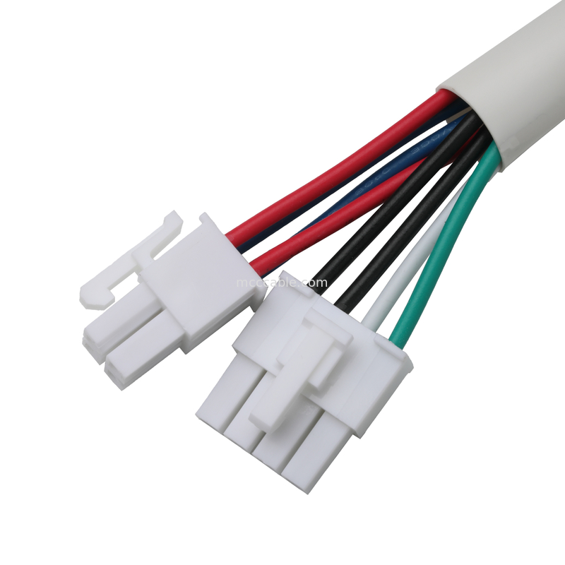 Molex HSG 4P do RCPT HSG 4P Pitch 4.2mm UL1007 18AWG 300V 80C OEM/ODM Długość dostosowana