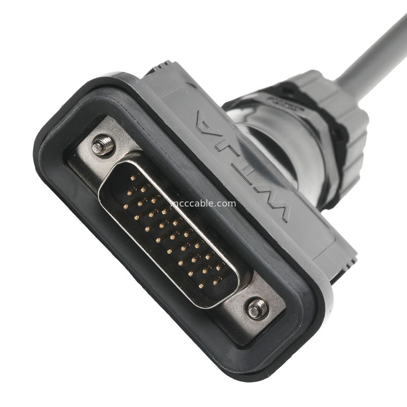 RoHS LVDS Kabel HDB-26BMMA-SL7001 Mężczyzna Do HDB-26BFFA-SL7001 Kobieta Długość Dostosować OEM / ODM