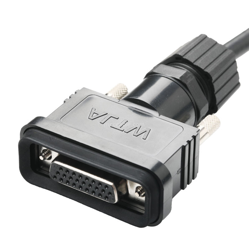 RoHS LVDS Kabel HDB-26BMMA-SL7001 Mężczyzna Do HDB-26BFFA-SL7001 Kobieta Długość Dostosować OEM / ODM