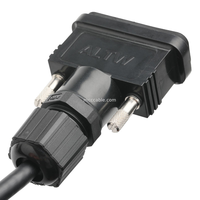 RoHS LVDS Kabel HDB-26BMMA-SL7001 Mężczyzna Do HDB-26BFFA-SL7001 Kobieta Długość Dostosować OEM / ODM