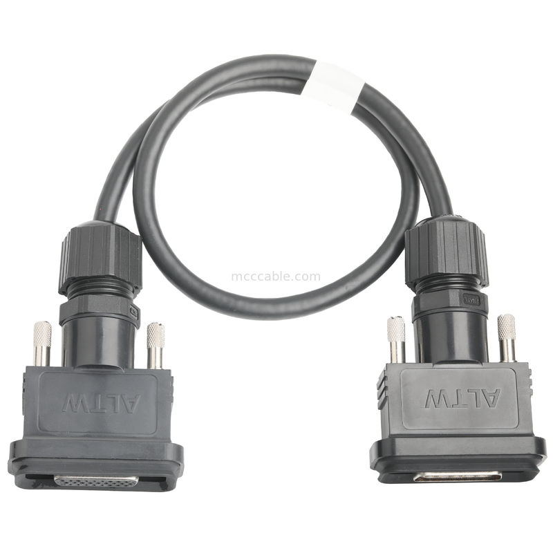 RoHS LVDS Kabel HDB-26BMMA-SL7001 Mężczyzna Do HDB-26BFFA-SL7001 Kobieta Długość Dostosować OEM / ODM