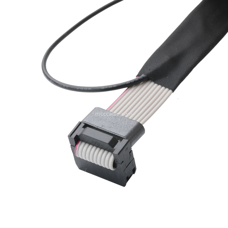 IDC FC-10P i TER M4 rozpiętość 1,27 mm Połącznik kablu naziemnego z przewodem obrotowym UL2651 28AWG kabel OEM / ODM