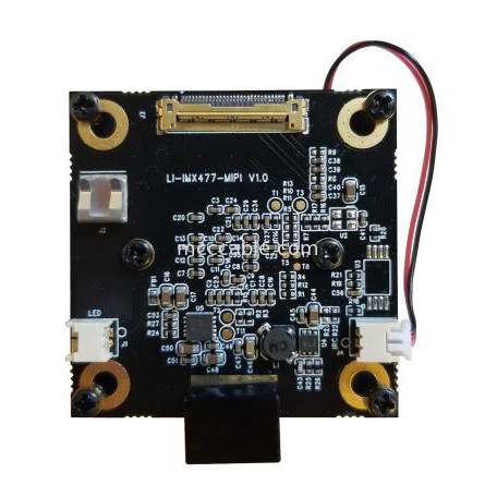 Micro Coax LI-JXAV-MIPI-ADPT-4CAM płyta kamery i łącznik kamery projektowej FAW-1233-02 kabel OEM/ODM