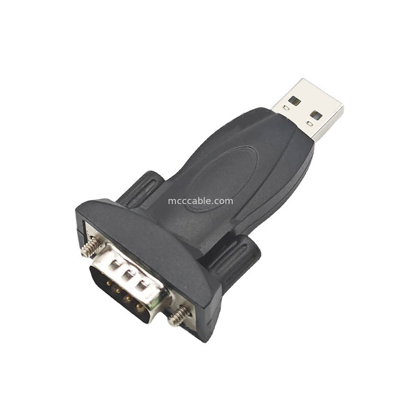 Podłącza przemysłowe USB RS232 Kabel seryjny DB-9Pin Mężczyzna Kabel seryjny USB Wspiera PL2303\CH340 Adapter protokołu