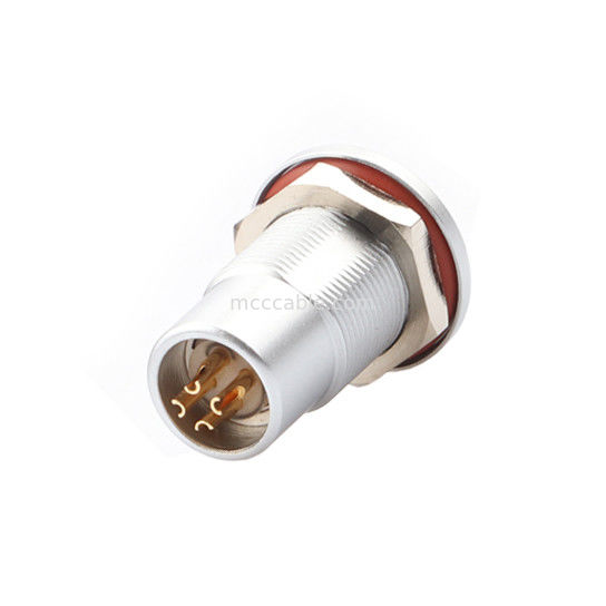 Kołowy wodoodporny złącze serii B Z7 4P Kobieta próżniowy uszczelniony wodoodporny gniazdek, stały gniazdek stały IP68