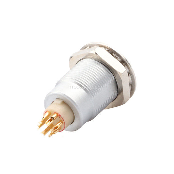 Złącze samoblokujące się z napędem i ciąganiem Złącze okrągłe Z1 serii 6pin Kobieta Wodoszczelny Złącze przemysłowe