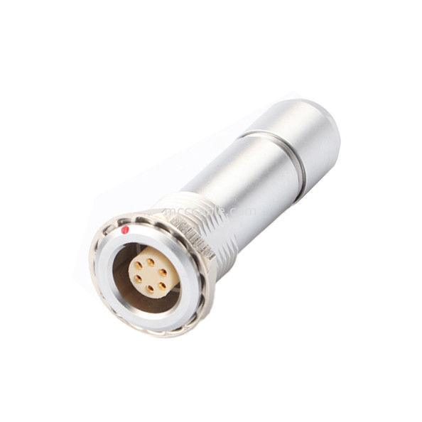 Przemysłowy wodoodporny łącznik okrągły serii B Z10 6P Kobieta Wewnętrzna Uniwersalna Dwukrotna Ostrza Kablowa Przymocowanie Kablu