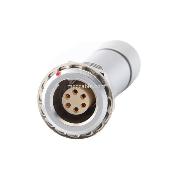 Przemysłowy wodoodporny łącznik okrągły serii B Z10 6P Kobieta Wewnętrzna Uniwersalna Dwukrotna Ostrza Kablowa Przymocowanie Kablu