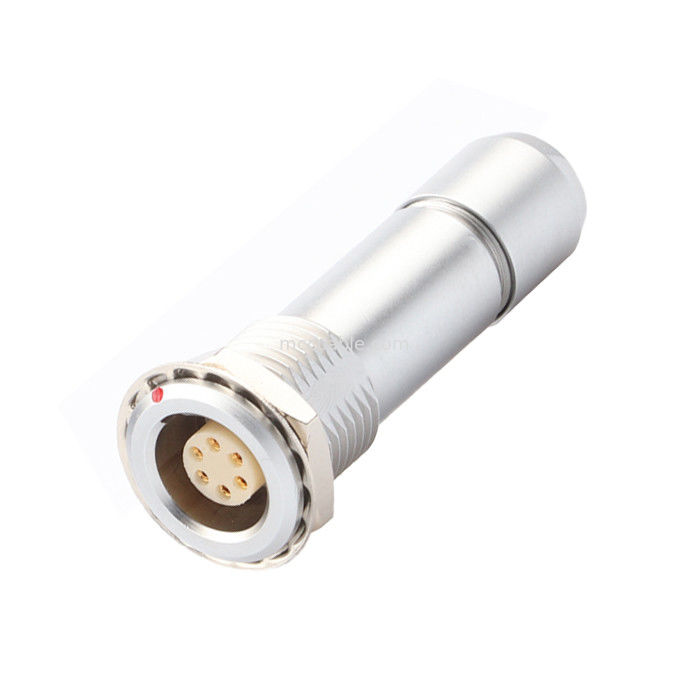 Przemysłowy wodoodporny łącznik okrągły serii B Z10 6P Kobieta Wewnętrzna Uniwersalna Dwukrotna Ostrza Kablowa Przymocowanie Kablu