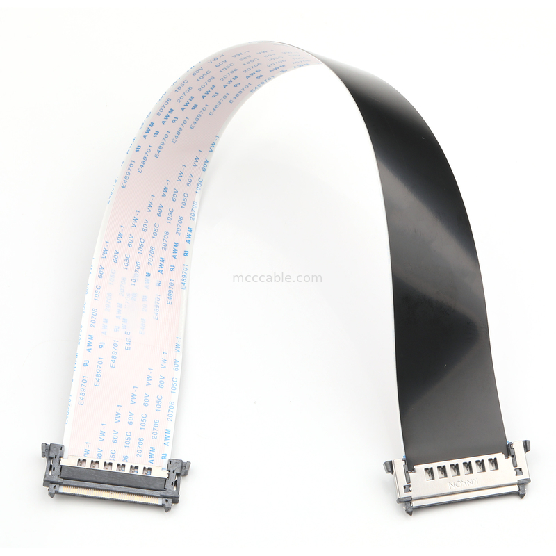 RE51 CONNGolden Pins UP FPC FFC kabel 51Pin 0,5 mm pasmo elastyczny płaski kabel 300 mm długość