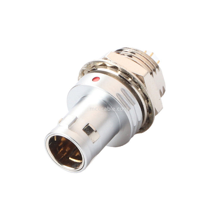 Złącze okrągłe T9 7Pin stały wtykacz orzechowy stały złącze wojskowego sprzętu medycznego lotniczego